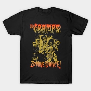 The cramps yellow red T-Shirt